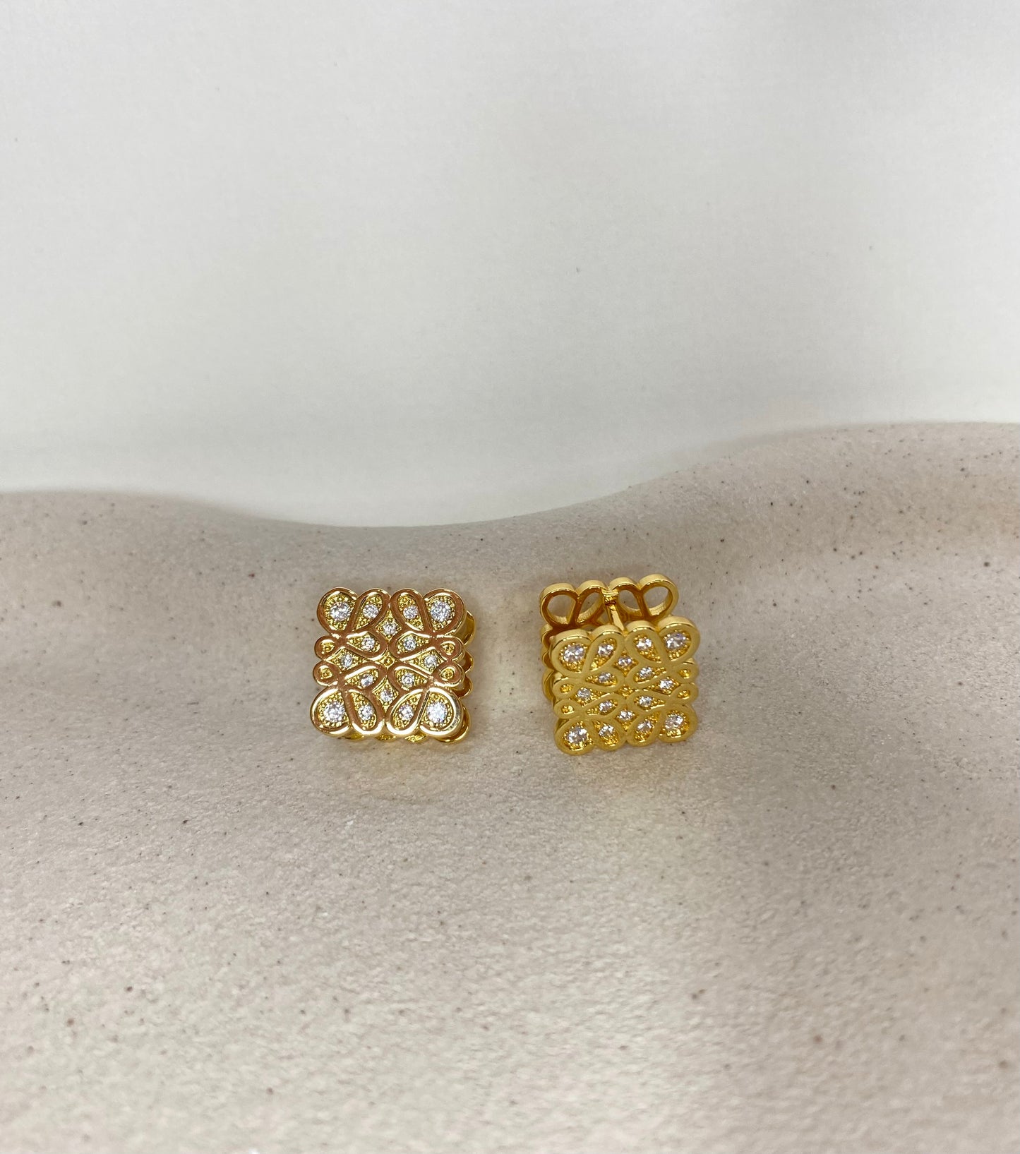 Double earrings
