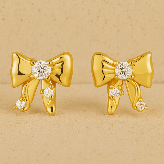 Bow earrings