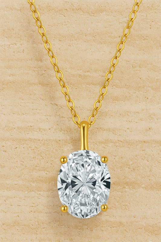 Stud Necklace Gold