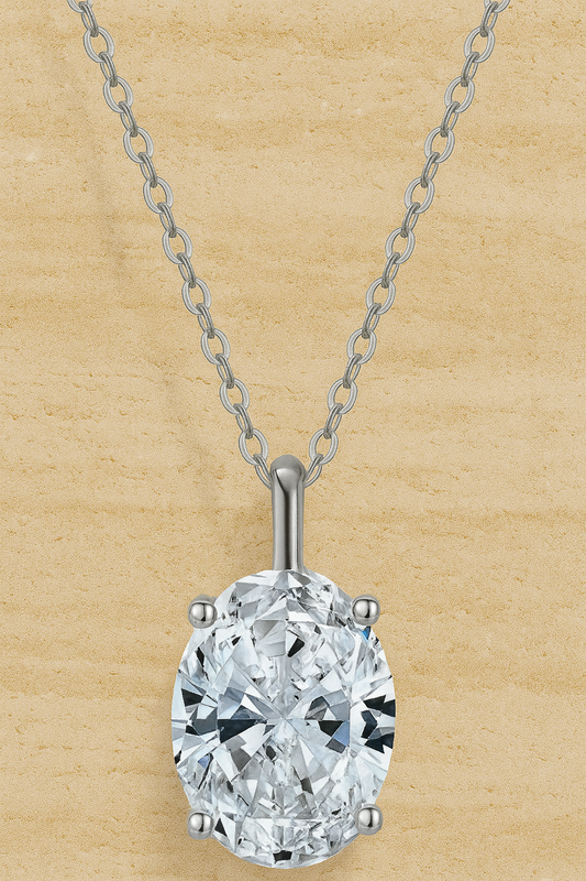 Stud Necklace Silver