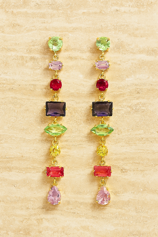 Rainbow earrings